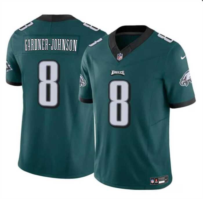 Men & Women & Youth Philadelphia Eagles #8 Chauncey Gardner-Johnson Green 2024 F.U.S.E Vapor Untouchable Limited Football Stitched Jersey->new england patriots->NFL Jersey